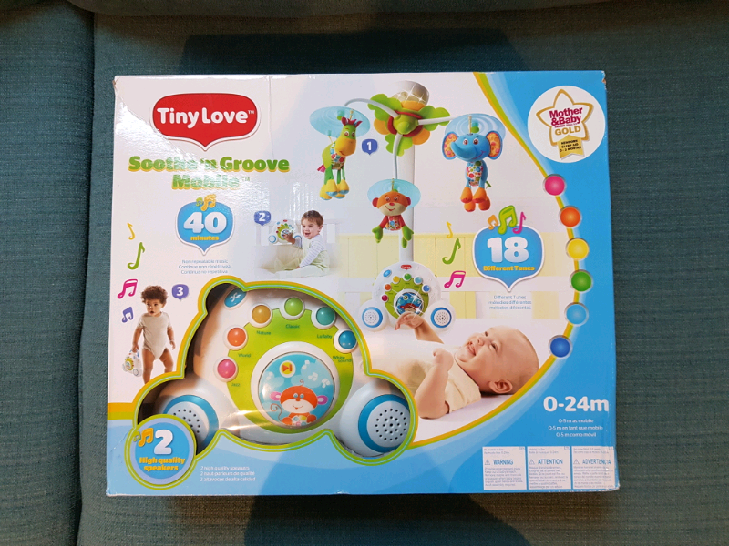 tiny love soothe and groove cot mobile